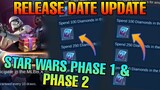 Phase 1 & Phase 2 Kimmy Star Wars Skin Event ALL RELEASE DATE - FREE TOKENS Available | MLBB