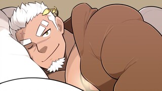 [Hỗ trợ giấc ngủ] Bạn trai cơ bắp sẽ chăm sóc bạn khi bạn sốt và nằm bên cạnh bạn suốt đêm