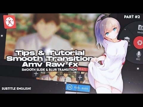 Tutorial Transition Amv raw fx part #2 | Slide & Blur