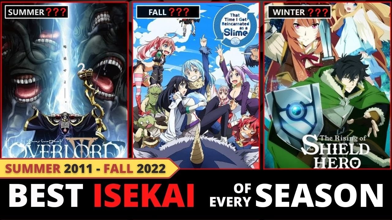 Best ISEKAI Anime of Every SEASON (2011-2022) - Bilibili
