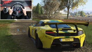 Most loudest MCLEREN in Forza Horizon 4 | Logitech g29 gameplay