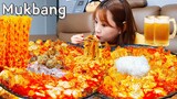 🍜차돌마파두부면+쏘맥두잔🍻 차돌때려넣은 매콤~한 마파두부엔 계란국 + 쏘맥이 진리임🍛👸 KOREANFOOD MUKBANG ASMR EATINGSHOW REALSOUND 요리 먹방
