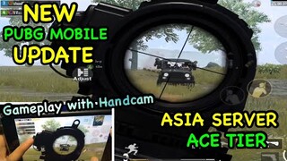 NEW PUBG MOBILE UPDATE | ACE TIER - ASIA SERVER | PUBG MOBILE - IPAD MINI 5