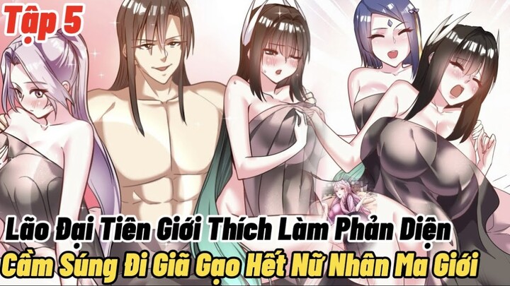 LÃO ĐẠI TIÊN GIỚI ĐI LÀM GIÁN ĐIỆP Ở MA GIỚI Tập 5 | REVIEW PHIM TRUYỆN TRANH HAY