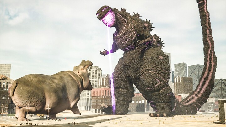 Shin Godzilla vs Hippo