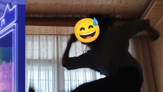 After practicing for six hours, I recorded the tks position of "Chaos Bugi" a little crazy...