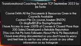 Transformational Coaching Program TCP September 2022 by Jim Fortin Course Download