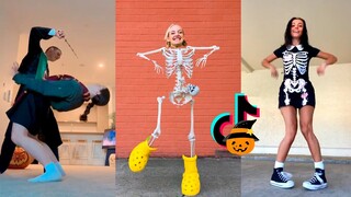 Spooky Scary Skeleton TikTok Dance Challenge Compilation 2023 #spooky #halloween