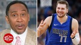Stephen A. can't wait for Luka Doncic will to lead the Mavericks over Steph Curry and the Warriors