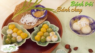 Làm Bánh Trôi Bánh Chay cho tết Hàn Thực - Rice ball bean cakes | Bếp Cô Minh Tập 266