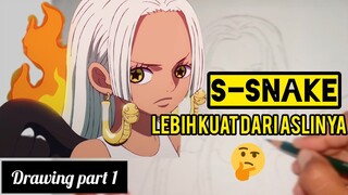 Drawing S-Snake | one piece_part 1