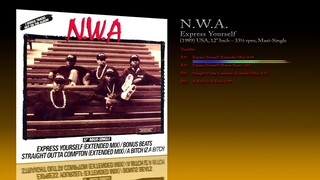 N.W.A. (1989) Express Yourself [12' Inch, 33 ⅓ RPM - Maxi-Single]