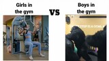 Girls In The Gym VS Boys In The Gym