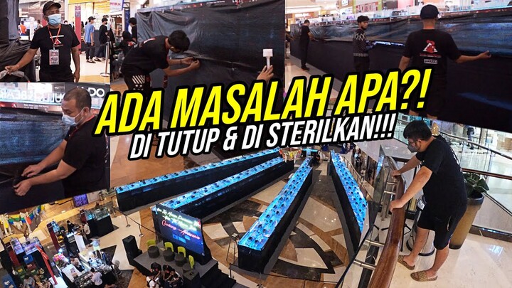 INI KENAPA!!? SEMUA AQUARIUM DI TUTUP!!! - PENGUNJUNG DILARANG MASUK DAN DI STERILKAN!!!