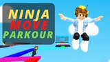 Super Easy Parkour Roblox Ninja MOVES