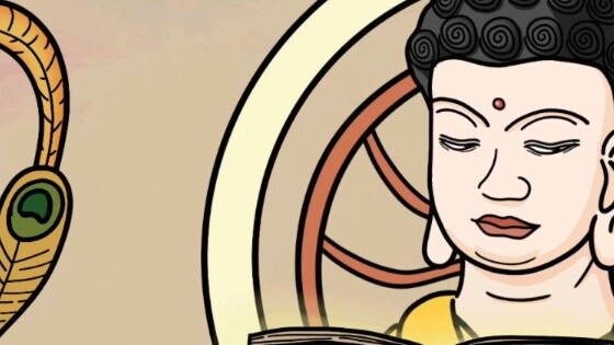 Finally, after completing three rounds, Guangzhi was able to attain Buddhahood. . . .