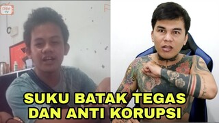 suku BATAK harus tegas , anti korupsi NKRI harga mati || Ome TV Prank