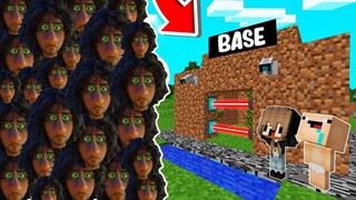 RETO DE LA BASE VS 1000000 BRUNO MADRIGAL😱😰 BASE BEBE NOOBSI VS BRUNO MADRIGAL ENCANTO MINECRAFT