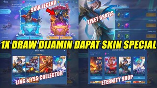 EVENT CHRISTMAS BOX MLBB 2022 | PRIZE POOL SKIN LEGEND GRANGER, SKIN COLLECTOR LING & YSS