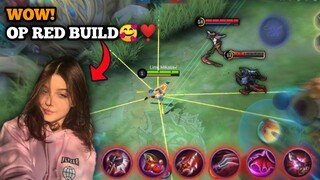 FANNY RED BUILD IS OP🔥 | Fanny Color Build | MLBB