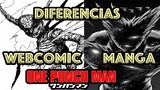 DIFERENCIAS WEB COMIC vs MANGA de ONE PUNCH MAN (Parte 1)