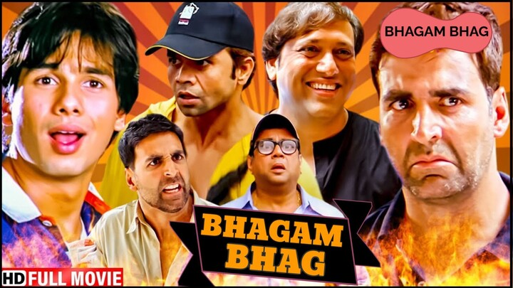 Bhagam Bhag Superhit Comedy Full Movie Akshay Kumar, Govinda, Paresh Rawal