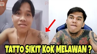 Tatto cuma secuil berani sekali melawan Gogo Sinaga si raja tatto || Prank Ome TV