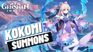 Spending Everything On Another Waifu! Sangonomiya Kokomi Pulls | Genshin Impact 2.5 Rerun Banner