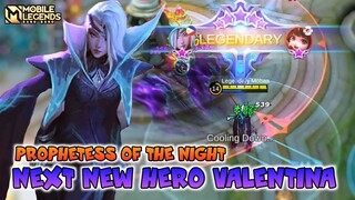 Next New Hero Valentina Gameplay - Mobile Legends Bang Bang