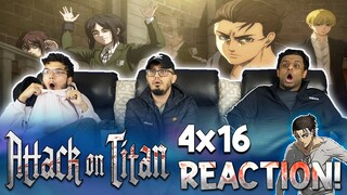 Attack on Titan | 4x16 | "Above and Below" | REACTION + REVIEW!