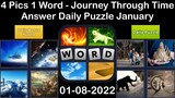 4 Pics 1 Word - Journey Through Time - 08 January 2022 - Answer Daily Puzzle + Bonus Puzzle