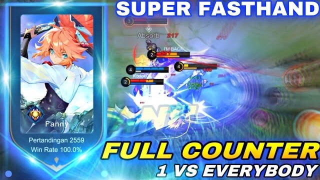 FANNY 2500 MATCH WR 100% VS FULL COUNTER !! FANNY 1 VS EVERYBODY ! SO FAST HAND !! Eps.167