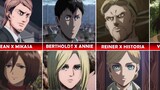 Attack On Titan All Couples Ships