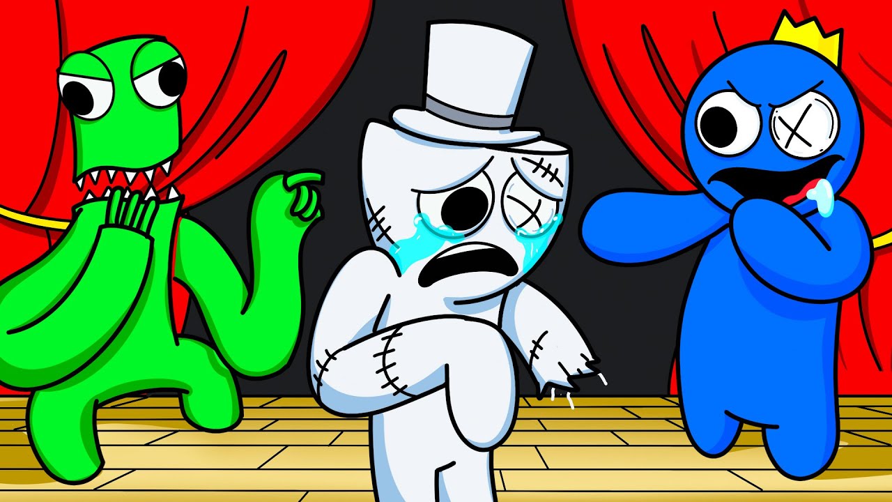 RED's SAD ORIGIN STORY! Roblox Rainbow Friends Animation 