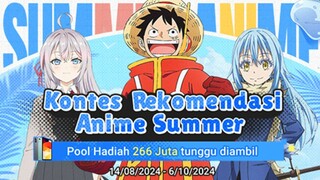 Kontes Rekomendasi Anime Summer