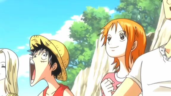perpisahan kru LUFFY dgn going merry