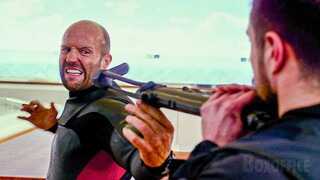 The Mechanic VS Clumsy Mercenary squad | Mechanic: Resurrection | CLIP