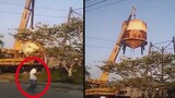 5 Shocking Crane Disasters Caught On Camera