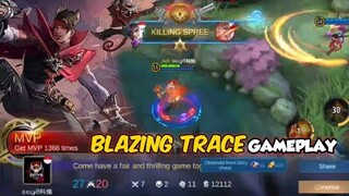 CLAUDE BLAZING TRACE GAMEPLAY | BLAZING WEST SERIES | MOBILE LEGENDS