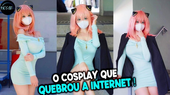 Cosplay  da Anya Foger QUEBROU A INTERNET, O Que eu achei do EP 2 de Chainsaw Man e MAIS... !