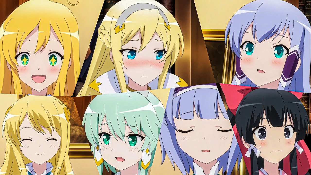 Touya Is Forced To Kiss All Of Them  Isekai Wa Smartphone to Tomo ni -  BiliBili