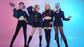 ◆Manying Meow◆ลีกออฟเลเจนดส์◆The Baddest◆K/DA super hot single cover cos full version◆