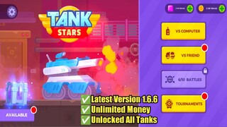 Tanks Stars Mod Apk Latest Version Unlimited Money Unlocked All Tanks for Android Full Offline