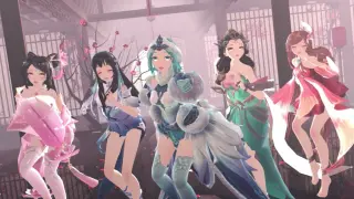 【King of Glory MMD】Five Dharma Goddess! Participate in!