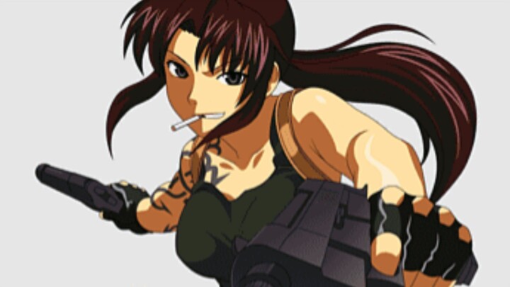 Anime black lagoon MC ini ketika mode ultra hd grafik Badass nya dan brutal😱🔥( Lycris x AMV)#