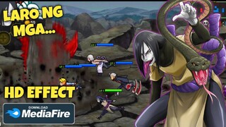 HD EFFECT! | NARUTO SENKI NINJA LEGENDS MOD APK GAME | COMPLETE CHARACTER!