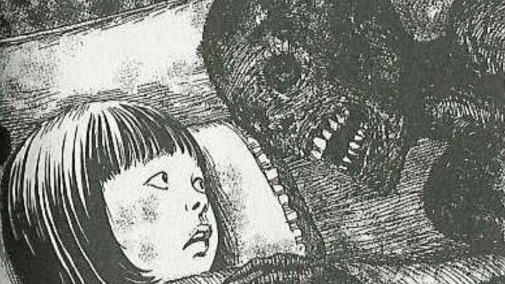 My mother who was burned to charcoal stayed by my side every day || Junji Ito, "Two Lonely People" [