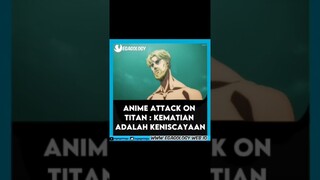 Tahukah kamu, Anime Attack On Titan final season mengajarkan ajaran Islam tentang kematian #aot#eren