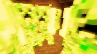 When you stumble into a creeper's nest