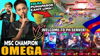 CAMBODIA NALIGAW SA PH SERVER NAKALABAN PA MSC CHAMPION! OMG vs. CAMBODIA in RANK! ~ MOBILE LEGENDS